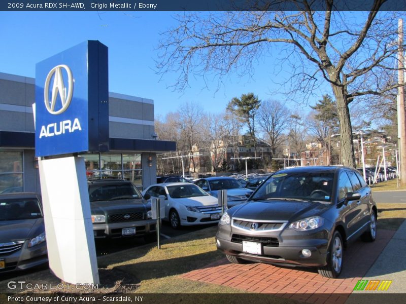Grigio Metallic / Ebony 2009 Acura RDX SH-AWD
