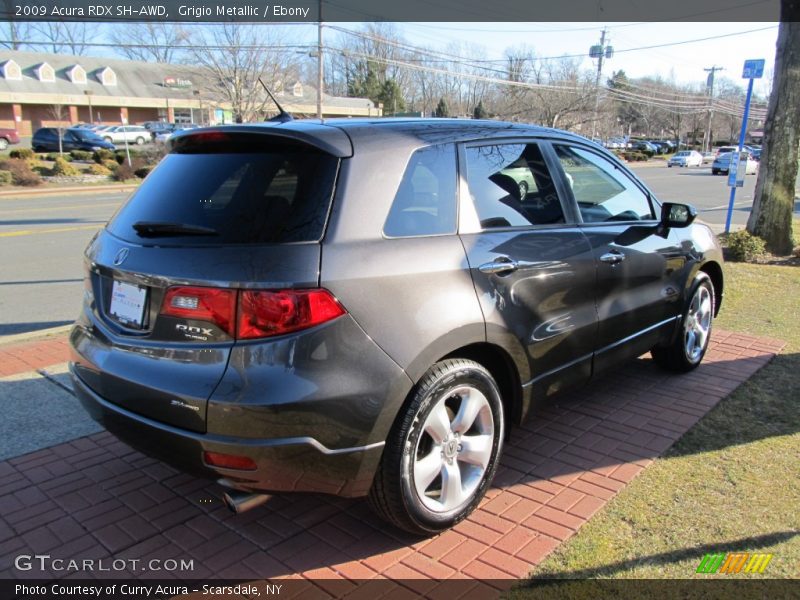 Grigio Metallic / Ebony 2009 Acura RDX SH-AWD