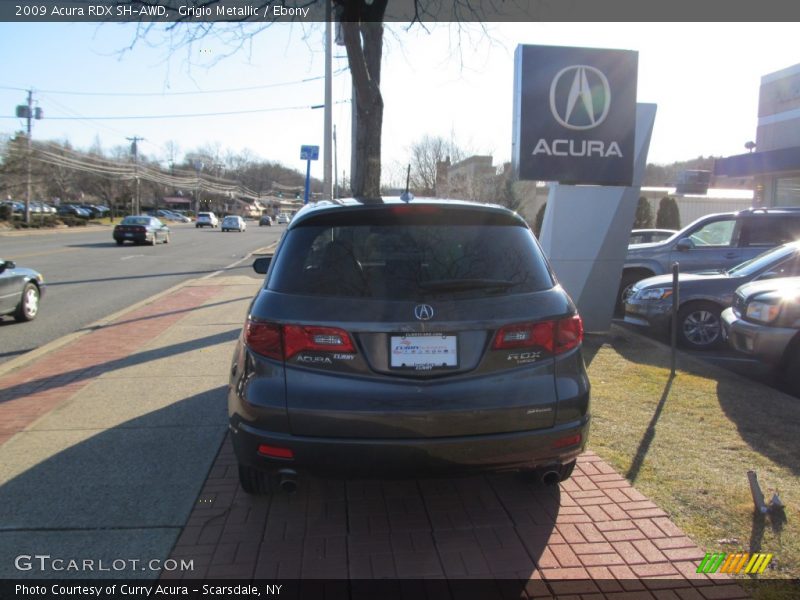 Grigio Metallic / Ebony 2009 Acura RDX SH-AWD