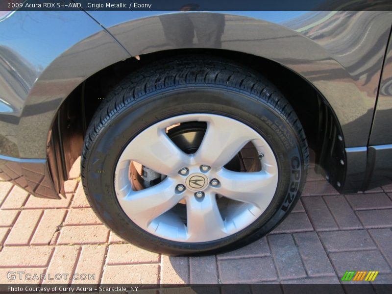 Grigio Metallic / Ebony 2009 Acura RDX SH-AWD