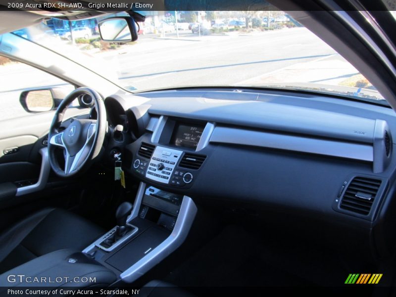Grigio Metallic / Ebony 2009 Acura RDX SH-AWD