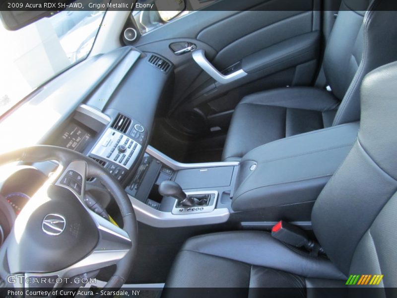 Grigio Metallic / Ebony 2009 Acura RDX SH-AWD