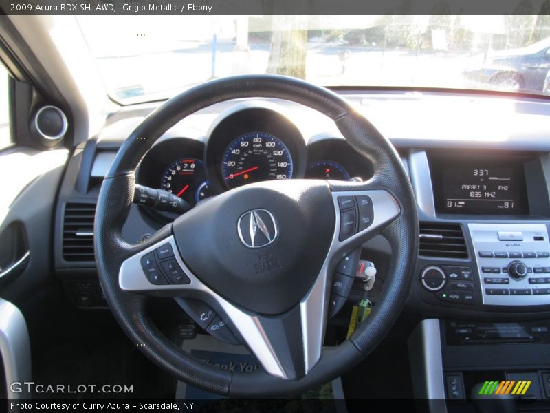 Grigio Metallic / Ebony 2009 Acura RDX SH-AWD