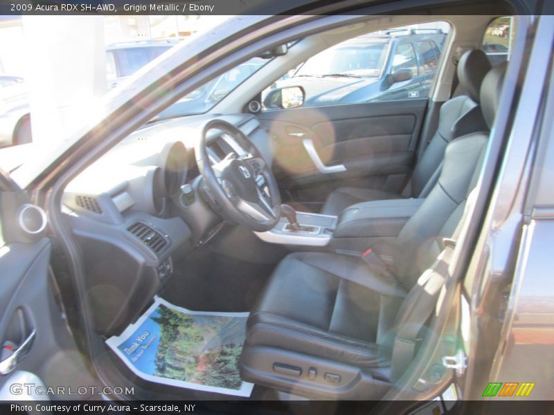 Grigio Metallic / Ebony 2009 Acura RDX SH-AWD