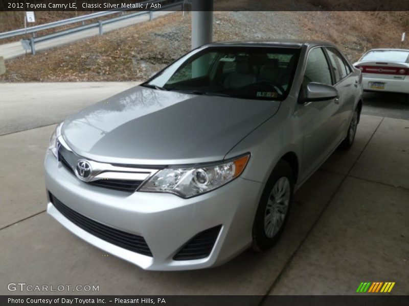 Classic Silver Metallic / Ash 2012 Toyota Camry LE