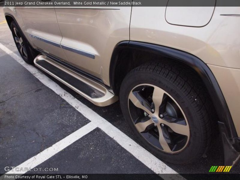 White Gold Metallic / New Saddle/Black 2011 Jeep Grand Cherokee Overland