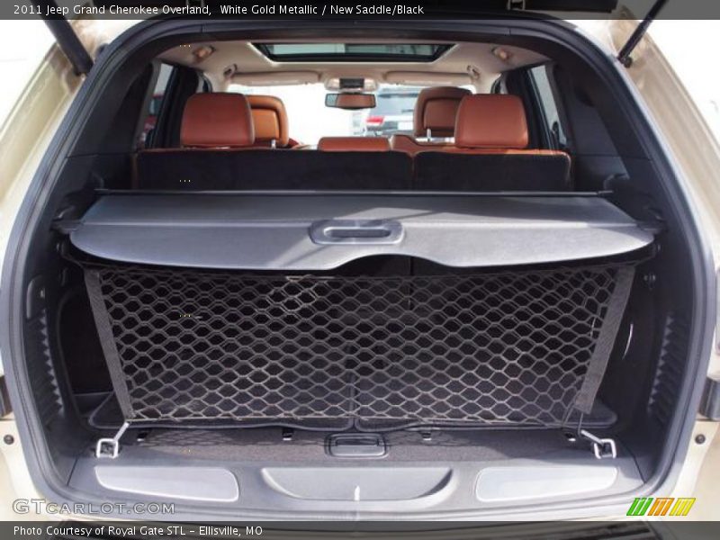 White Gold Metallic / New Saddle/Black 2011 Jeep Grand Cherokee Overland