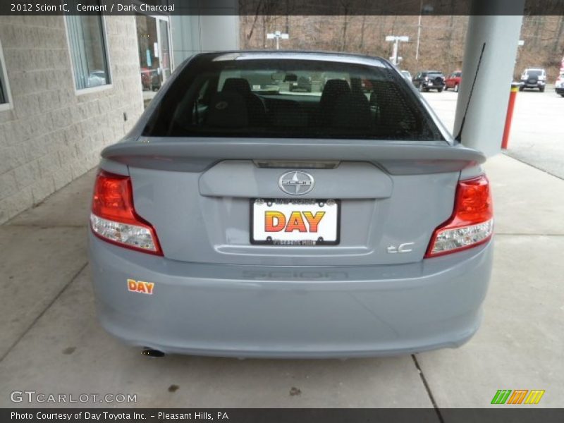 Cement / Dark Charcoal 2012 Scion tC