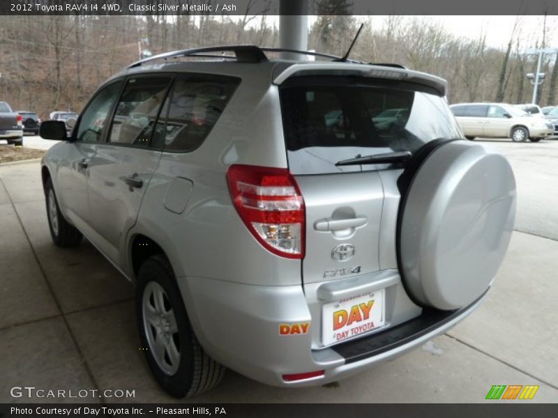 Classic Silver Metallic / Ash 2012 Toyota RAV4 I4 4WD