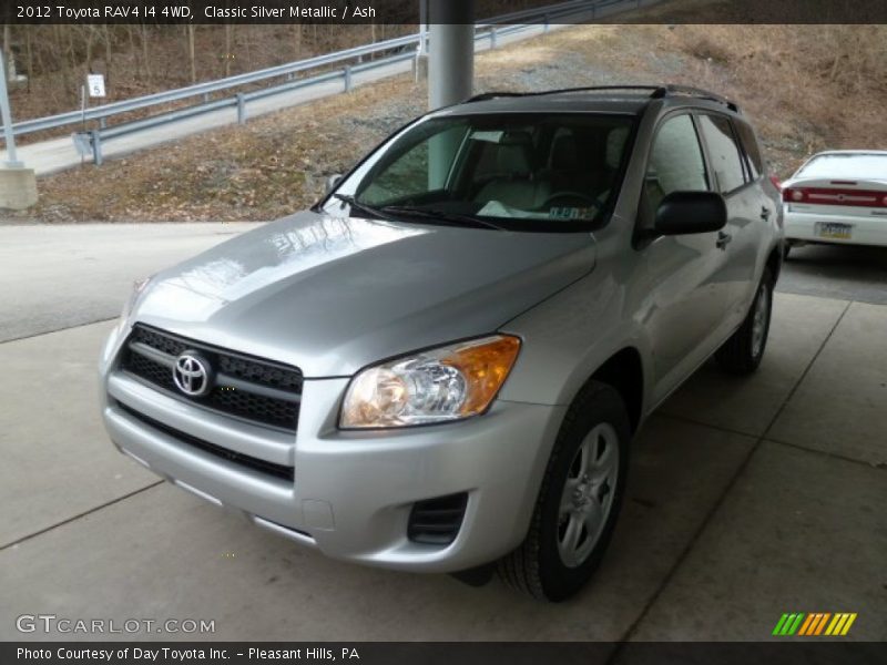 Classic Silver Metallic / Ash 2012 Toyota RAV4 I4 4WD