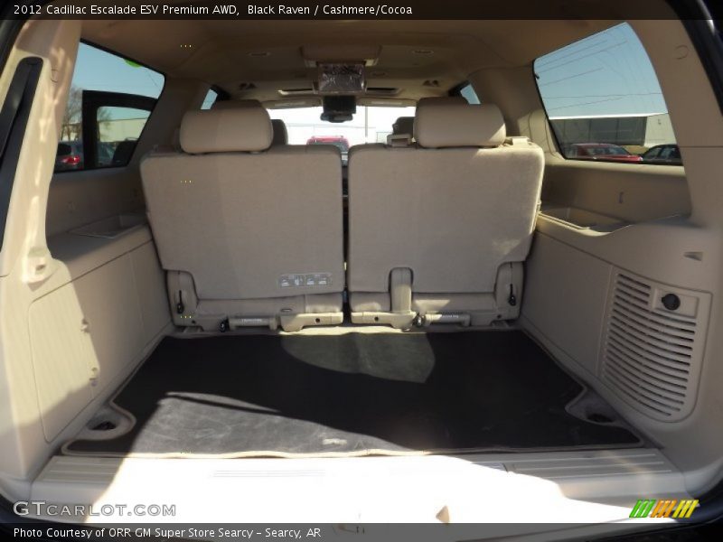  2012 Escalade ESV Premium AWD Trunk