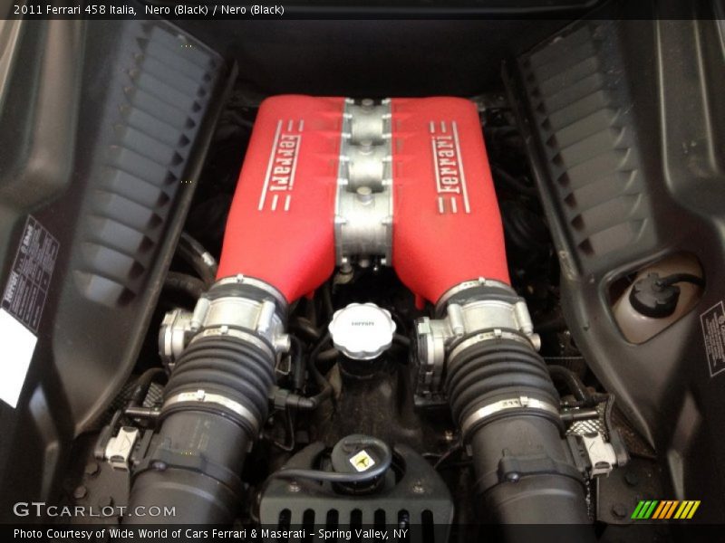  2011 458 Italia Engine - 4.5 Liter GDI DOHC 32-Valve VVT V8