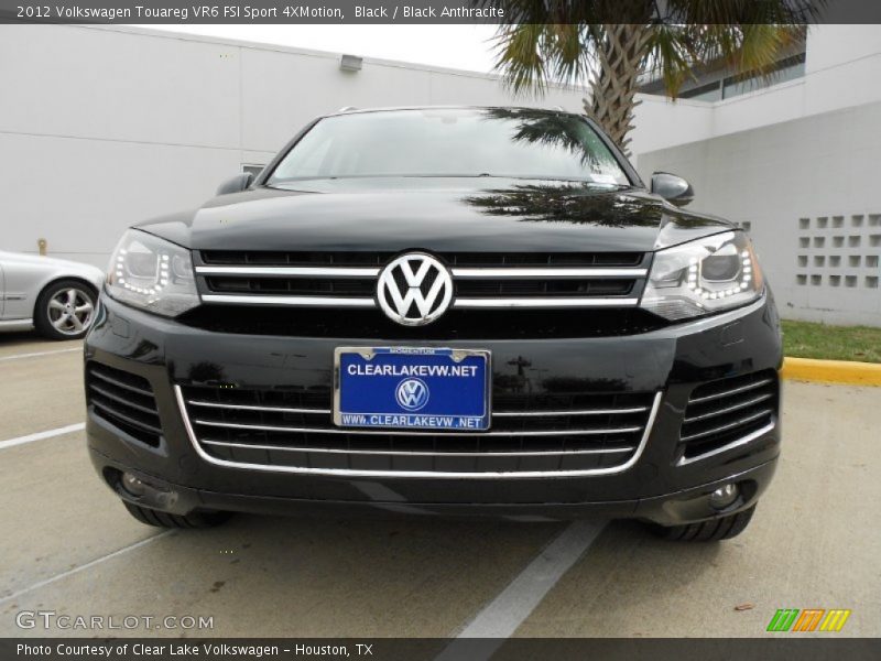 Black / Black Anthracite 2012 Volkswagen Touareg VR6 FSI Sport 4XMotion