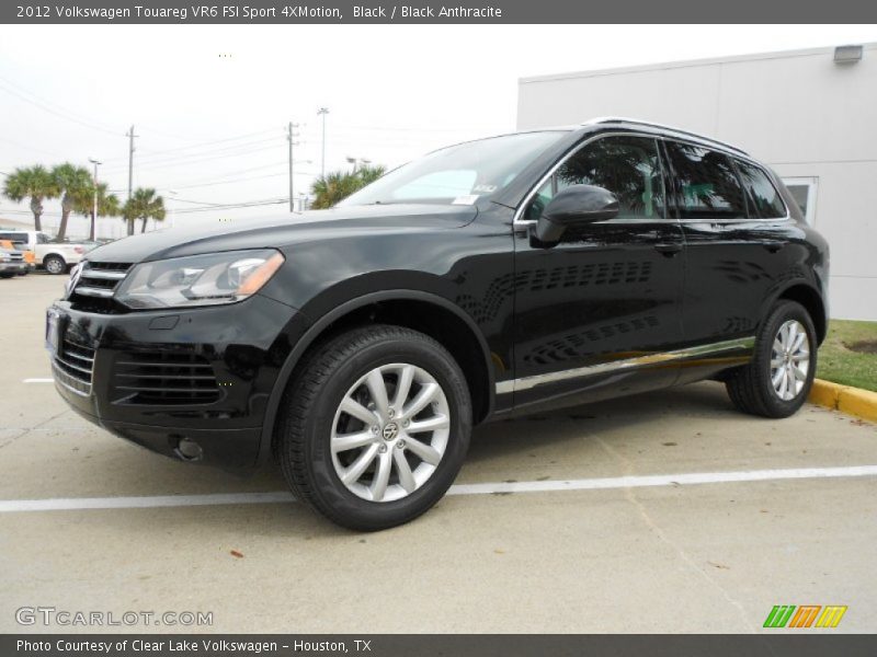 Black / Black Anthracite 2012 Volkswagen Touareg VR6 FSI Sport 4XMotion