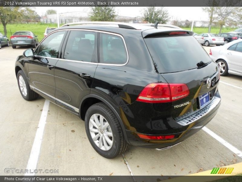 Black / Black Anthracite 2012 Volkswagen Touareg VR6 FSI Sport 4XMotion