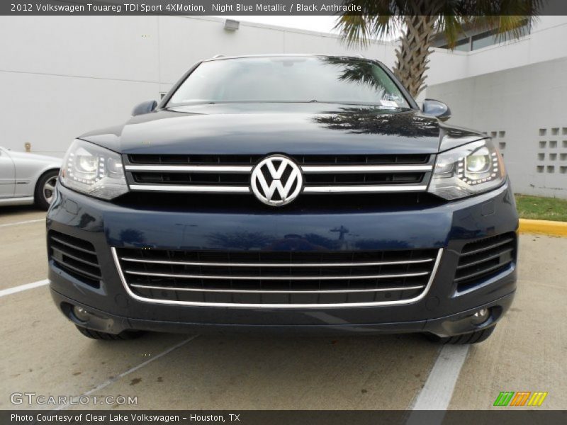 Night Blue Metallic / Black Anthracite 2012 Volkswagen Touareg TDI Sport 4XMotion