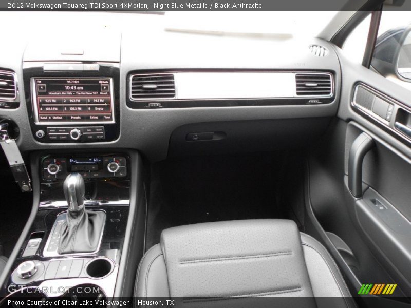 Night Blue Metallic / Black Anthracite 2012 Volkswagen Touareg TDI Sport 4XMotion