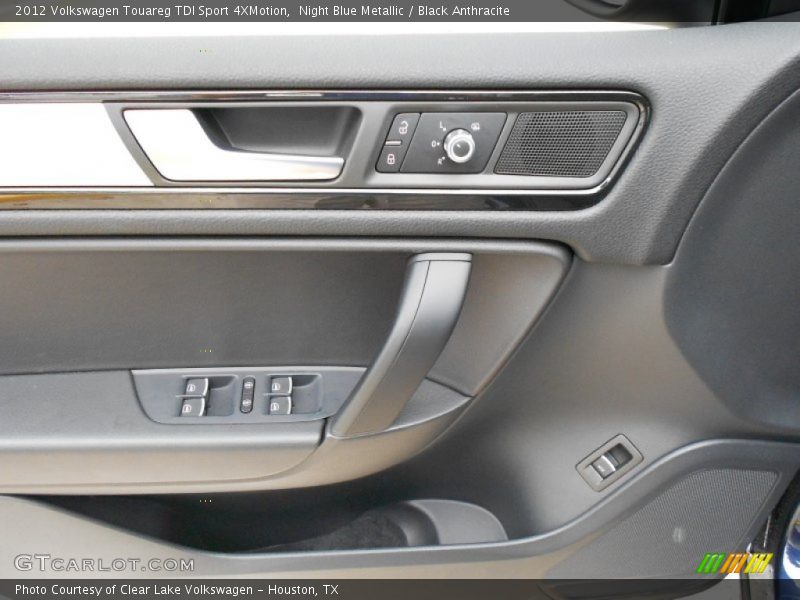 Night Blue Metallic / Black Anthracite 2012 Volkswagen Touareg TDI Sport 4XMotion