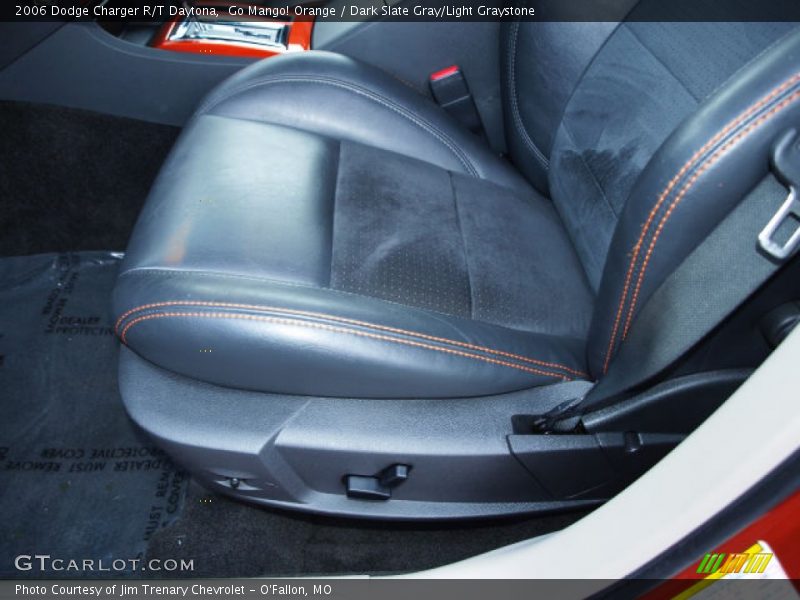 Front Seat of 2006 Charger R/T Daytona