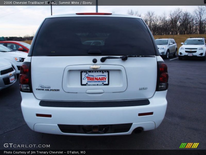 Summit White / Ebony 2006 Chevrolet TrailBlazer SS AWD