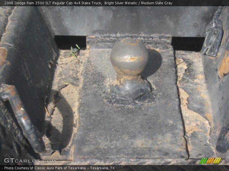 Bright Silver Metallic / Medium Slate Gray 2006 Dodge Ram 3500 SLT Regular Cab 4x4 Stake Truck