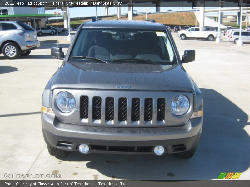 Mineral Gray Metallic / Dark Slate Gray 2012 Jeep Patriot Sport