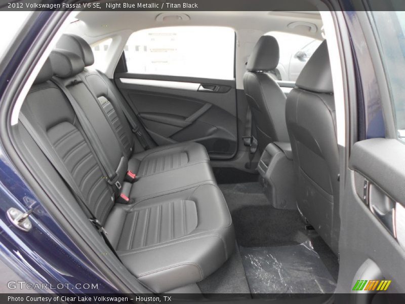 Night Blue Metallic / Titan Black 2012 Volkswagen Passat V6 SE