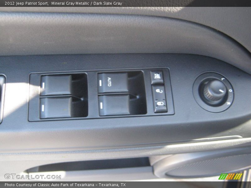 Mineral Gray Metallic / Dark Slate Gray 2012 Jeep Patriot Sport