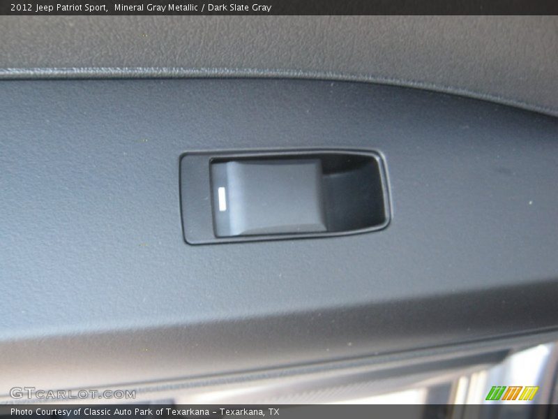 Mineral Gray Metallic / Dark Slate Gray 2012 Jeep Patriot Sport