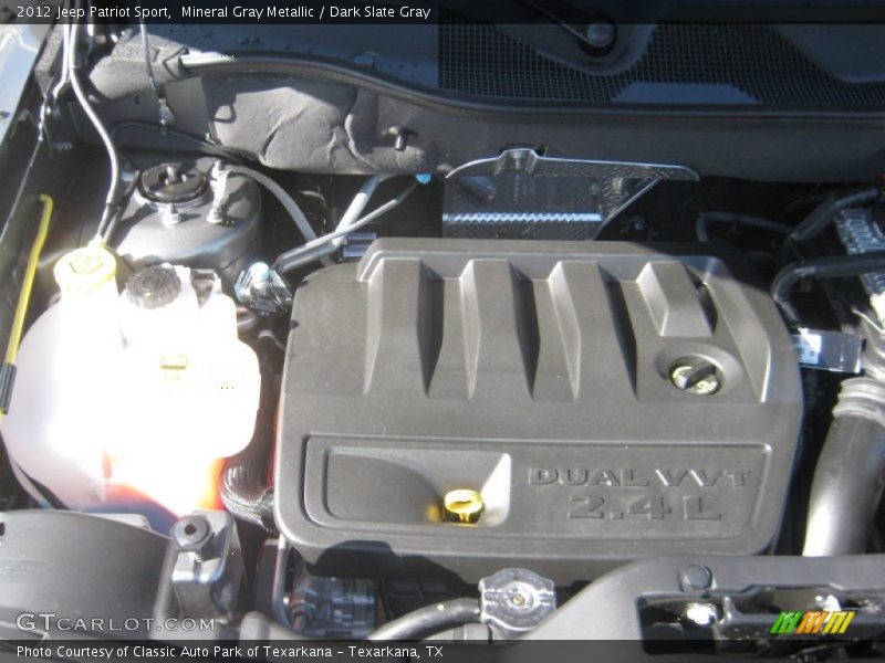 Mineral Gray Metallic / Dark Slate Gray 2012 Jeep Patriot Sport