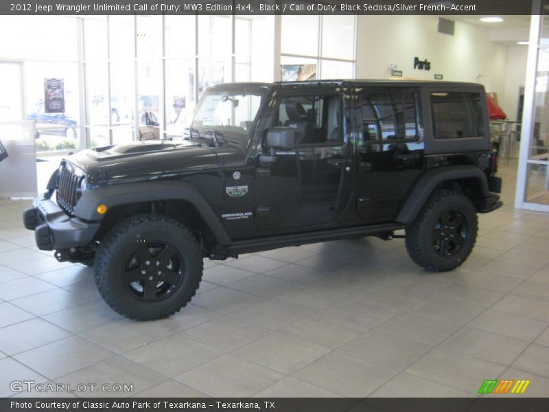  2012 Wrangler Unlimited Call of Duty: MW3 Edition 4x4 Black