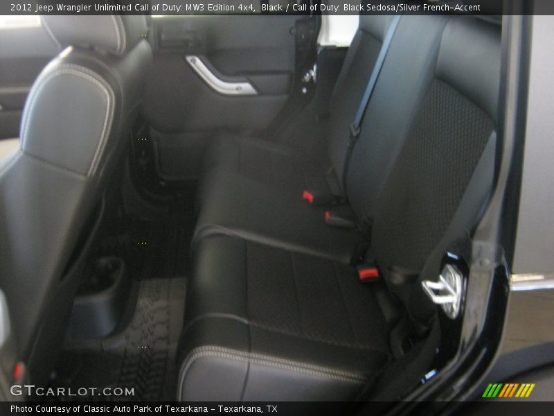 Black / Call of Duty: Black Sedosa/Silver French-Accent 2012 Jeep Wrangler Unlimited Call of Duty: MW3 Edition 4x4