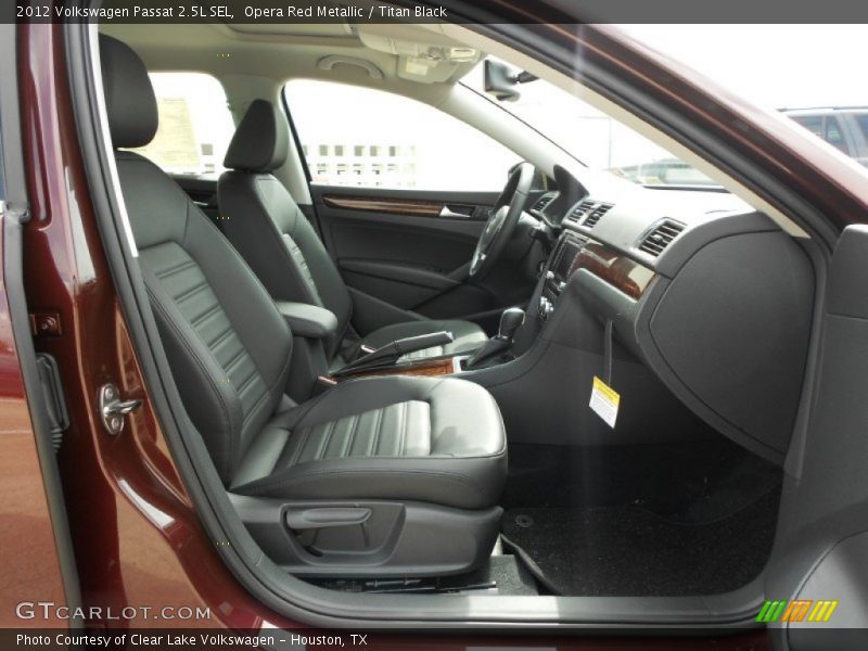 Opera Red Metallic / Titan Black 2012 Volkswagen Passat 2.5L SEL