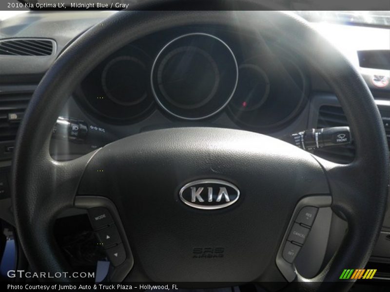 Midnight Blue / Gray 2010 Kia Optima LX