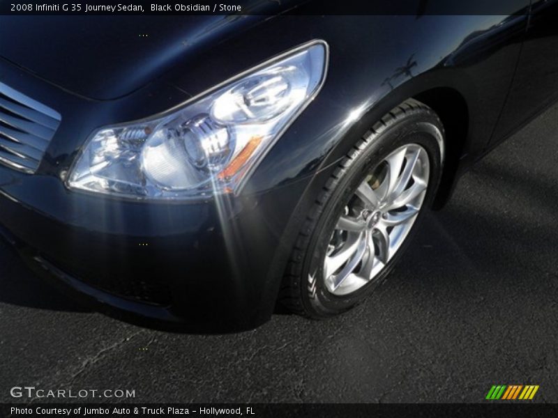 Black Obsidian / Stone 2008 Infiniti G 35 Journey Sedan