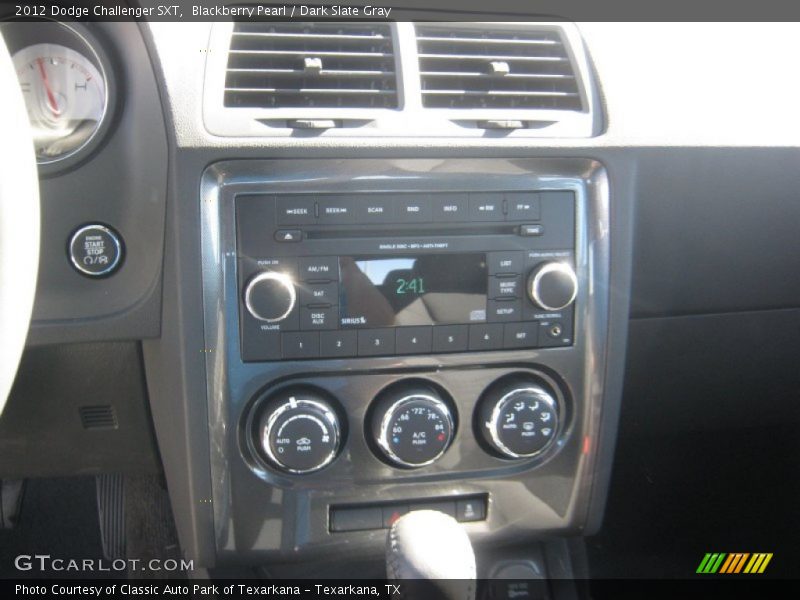 Blackberry Pearl / Dark Slate Gray 2012 Dodge Challenger SXT