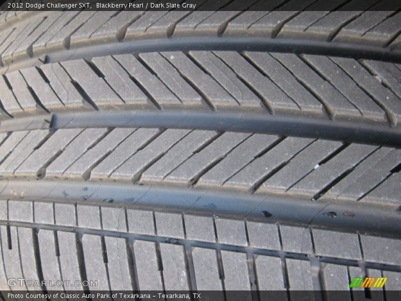 Blackberry Pearl / Dark Slate Gray 2012 Dodge Challenger SXT