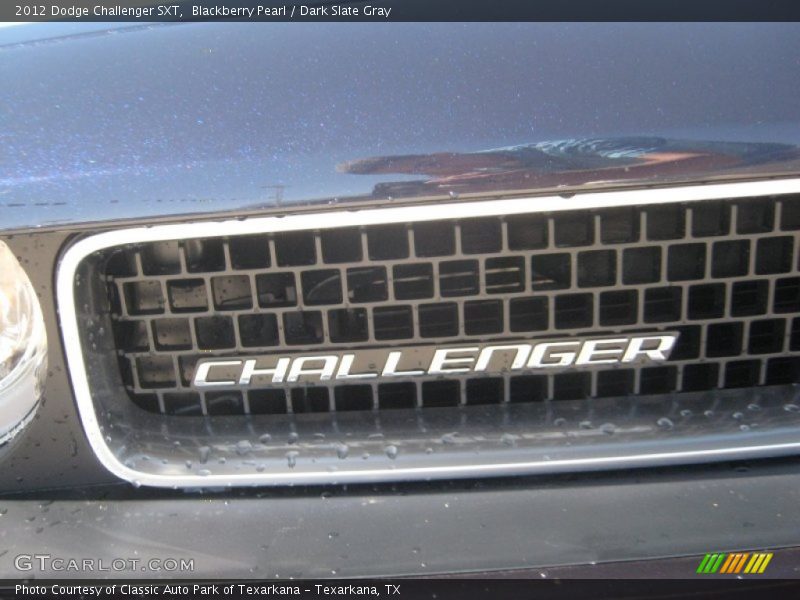 Blackberry Pearl / Dark Slate Gray 2012 Dodge Challenger SXT