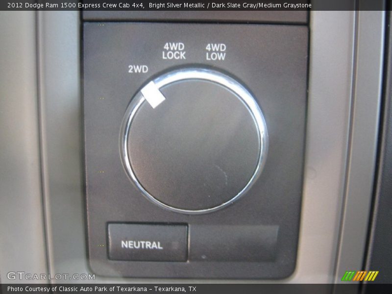 Bright Silver Metallic / Dark Slate Gray/Medium Graystone 2012 Dodge Ram 1500 Express Crew Cab 4x4