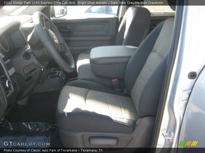 Bright Silver Metallic / Dark Slate Gray/Medium Graystone 2012 Dodge Ram 1500 Express Crew Cab 4x4