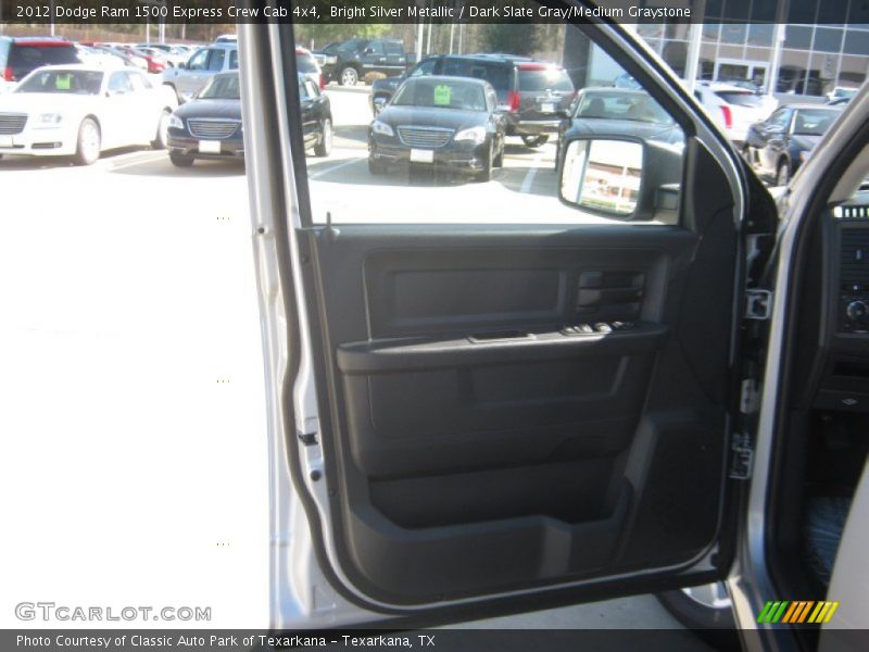 Bright Silver Metallic / Dark Slate Gray/Medium Graystone 2012 Dodge Ram 1500 Express Crew Cab 4x4