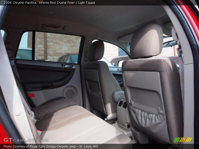 Inferno Red Crystal Pearl / Light Taupe 2006 Chrysler Pacifica