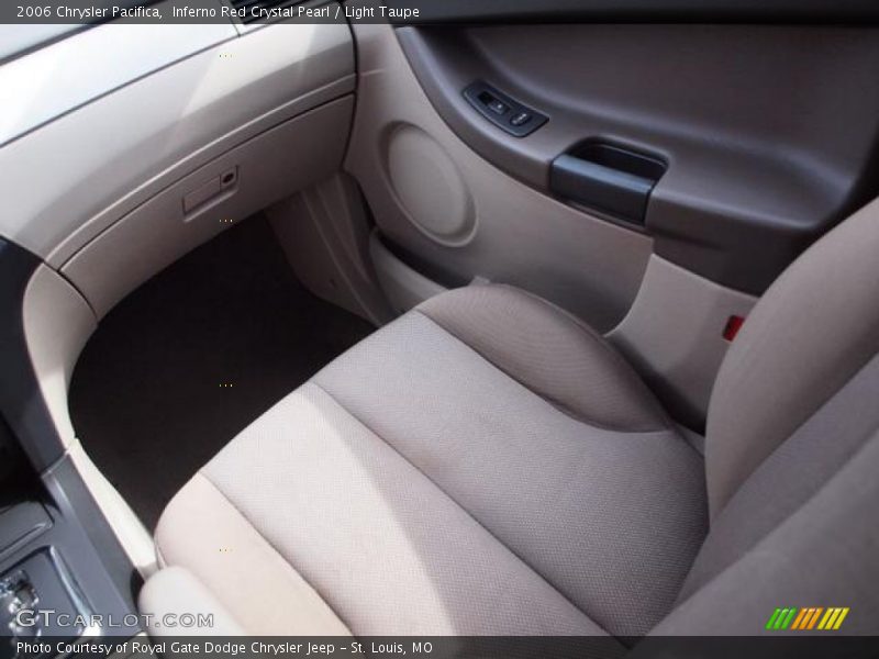 Inferno Red Crystal Pearl / Light Taupe 2006 Chrysler Pacifica