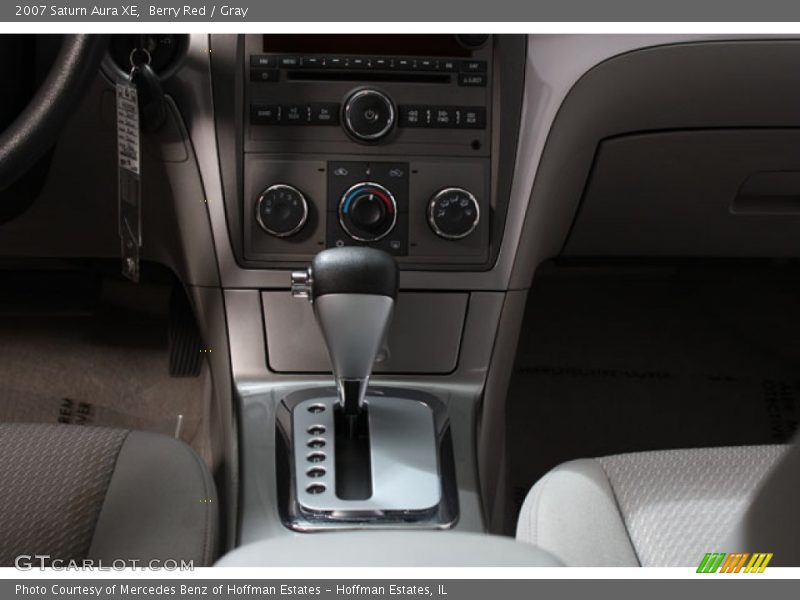 Berry Red / Gray 2007 Saturn Aura XE