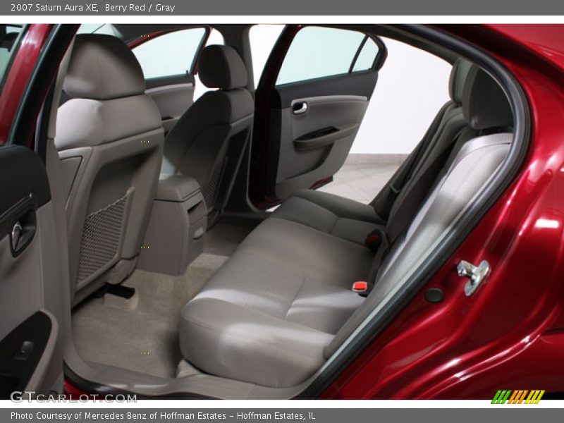 Berry Red / Gray 2007 Saturn Aura XE