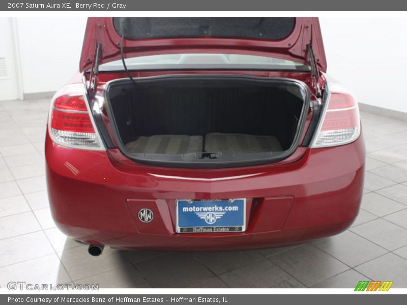 Berry Red / Gray 2007 Saturn Aura XE