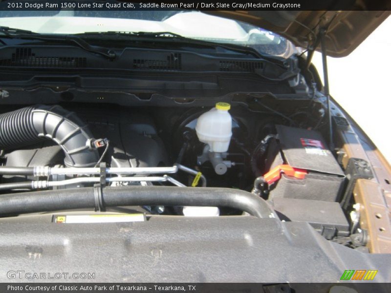 Saddle Brown Pearl / Dark Slate Gray/Medium Graystone 2012 Dodge Ram 1500 Lone Star Quad Cab