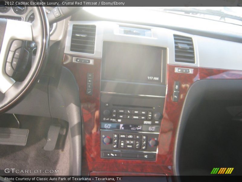 Crystal Red Tintcoat / Ebony/Ebony 2012 Cadillac Escalade Luxury