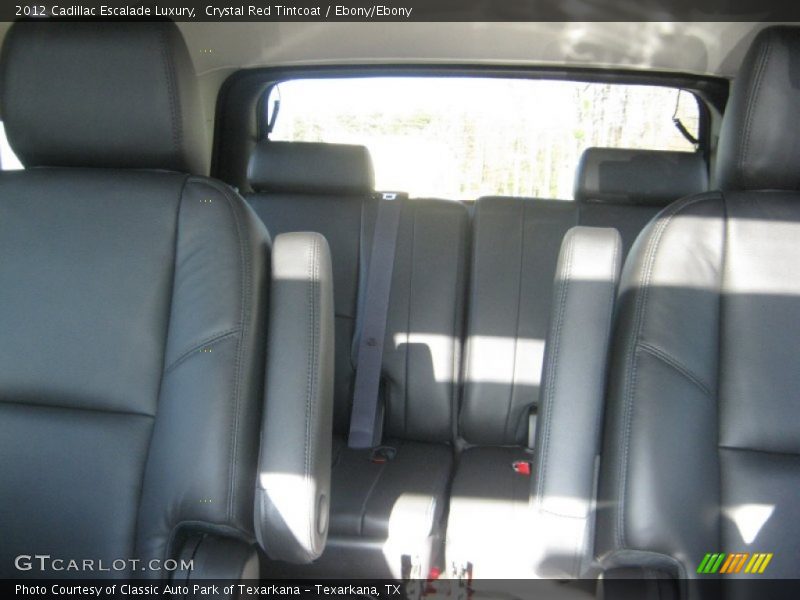 Crystal Red Tintcoat / Ebony/Ebony 2012 Cadillac Escalade Luxury