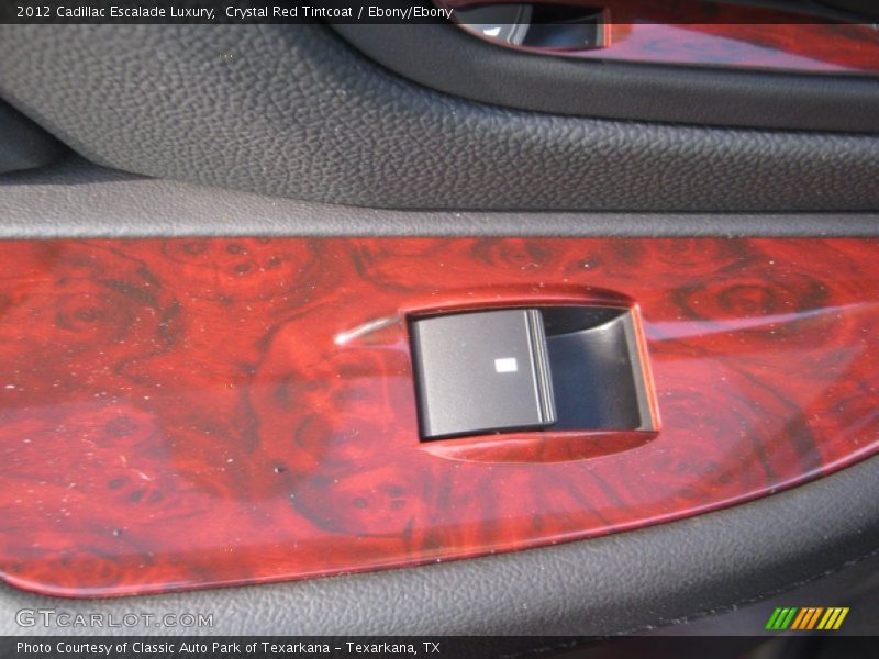 Crystal Red Tintcoat / Ebony/Ebony 2012 Cadillac Escalade Luxury